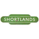 'Shortlands' Totem British Rail (South)