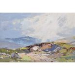 Jack Merriott (British 1901-1968) "Storm Clouds over Dartmoor"