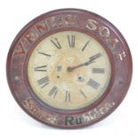 Venus Soap Advertising clock
