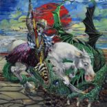 Francis Wainwright (1940-) "Saint George and the Dragon"