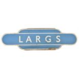 'Largs' Totem British Rail (Scotland)