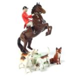 Beswick five piece huntset