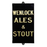 Wenlock Ales & Stout Sign