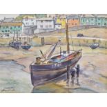 W.R. Washbrooke (British 20th century) "Mevagissey"