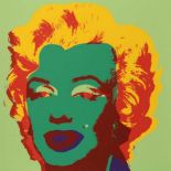 After Andy Warhol (American 1928-1987) "Marilyn, 11.25 (Green)"