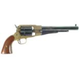 Italian blank firing Remington 1858 replica revolver