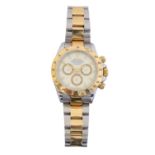 A bi-colour Rolex Oyster Perpetual Cosmograph Daytona wristwatch,