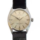 A 1960s stainless steel Rolex Oyster Perpetual wristwatch,