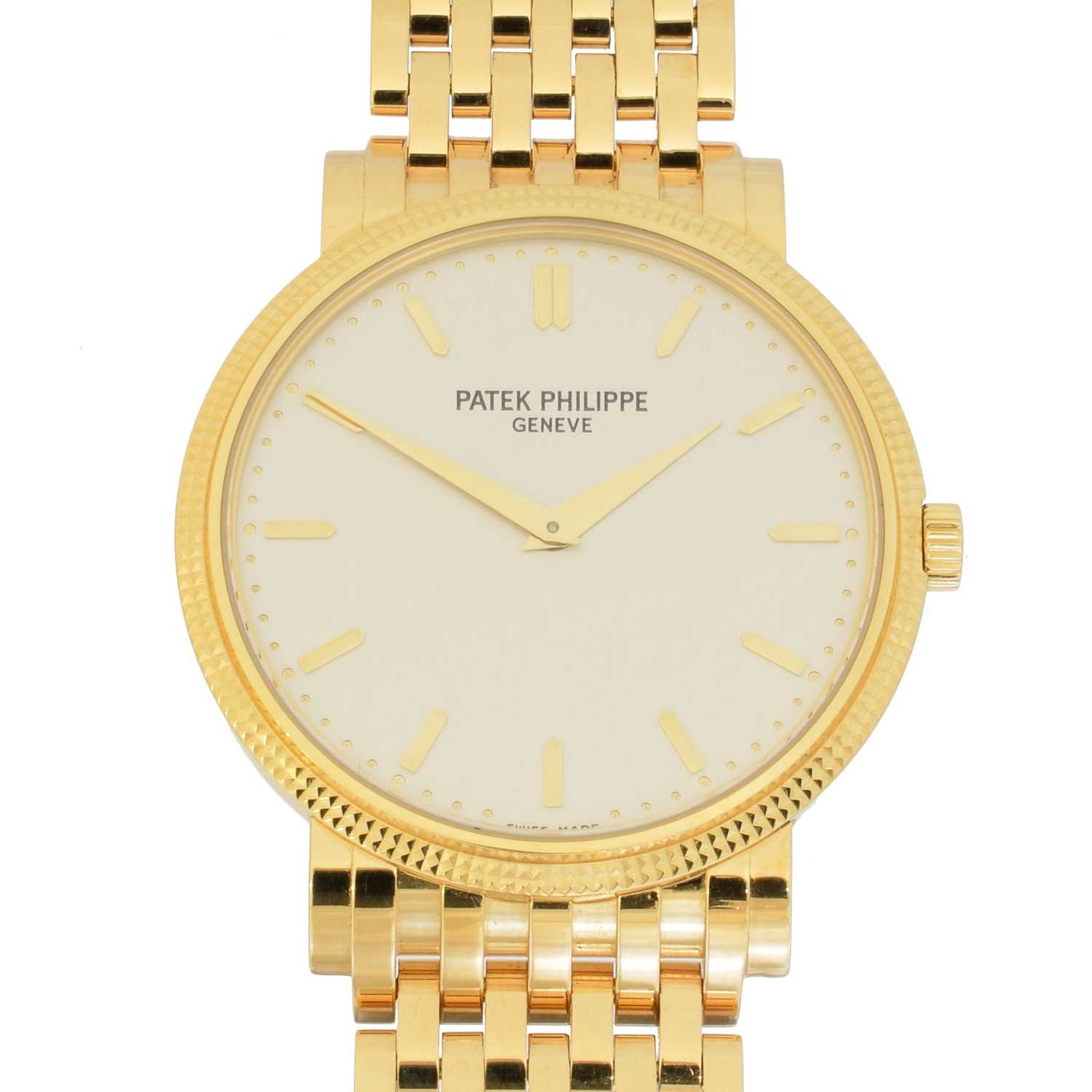 An 18ct gold Patek Philippe Calatrava wristwatch,