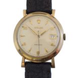 A 1950s 9ct gold cased Rolex Precision wristwatch,