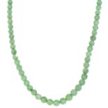 A jade necklace,