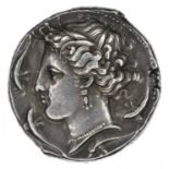 Sicily, Siculo-Punic (c. 320-300 BC), Silver Tetradrachm