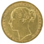 Queen Victoria, 1880, Sovereign.