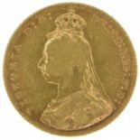 Queen Victoria, Sovereign, 1889.