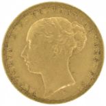 Queen Victoria, Sovereign, 1884, Sydney Mint.