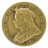 Queen Victoria, Sovereign, 1896, Melbourne Mint.