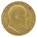 King Edward VII, Sovereign, 1905, Perth Mint.