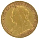 Queen Victoria, Sovereign, 1899, Perth Mint.