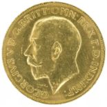 King George V, Sovereign, 1916, Perth Mint.