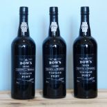 3 Bottles Dow’s Quinta do Bomfim Vintage Port 1996