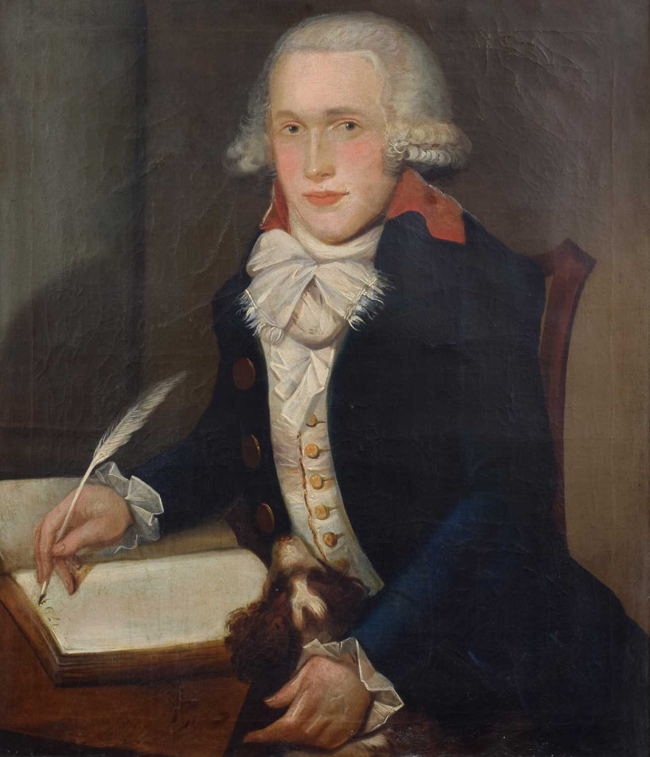 English School (18th/19th century) Portrait of a seated gentleman (believed to be Arthur Wellesley,