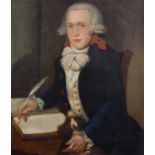 English School (18th/19th century) Portrait of a seated gentleman (believed to be Arthur Wellesley,