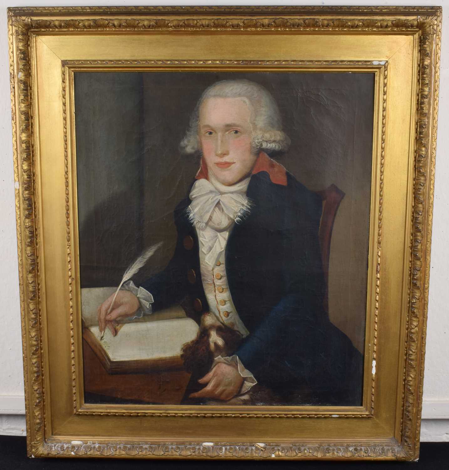 English School (18th/19th century) Portrait of a seated gentleman (believed to be Arthur Wellesley, - Image 2 of 2
