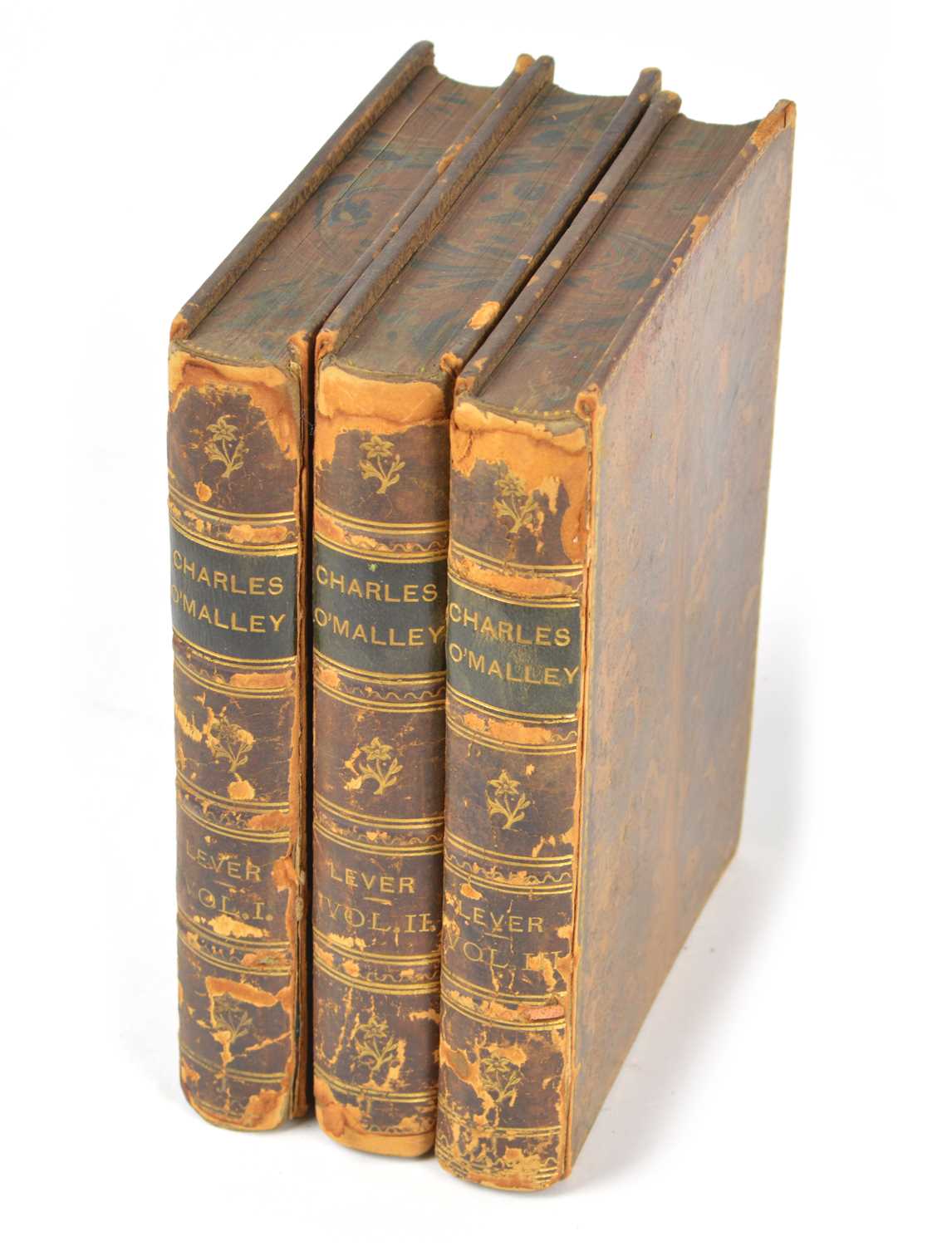 Charles O'Malley, The Irish Dragoon in Three Volumes edited by Charles Lever