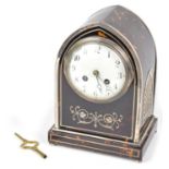 Edwardian mantel clock