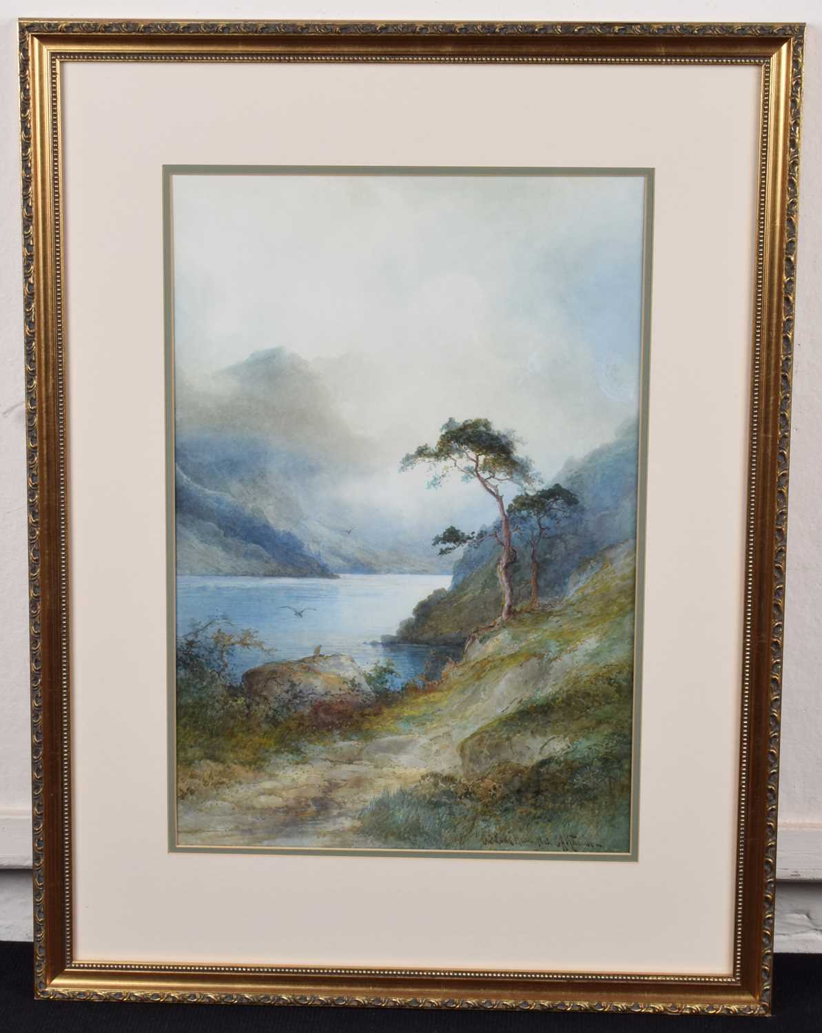 Emil Axel Krause (fl.1891-1914) "On Glen Falloch" and "On Loch Hourn" - Image 4 of 5