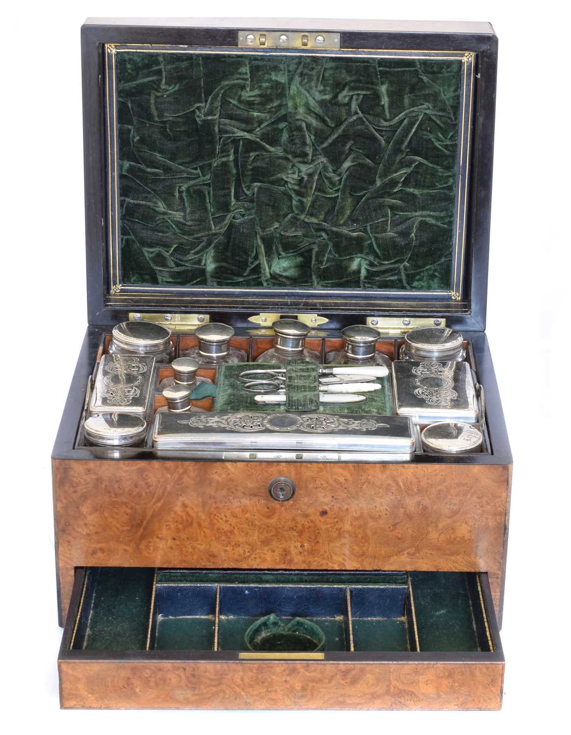A vanity case by Mappin Brothers,