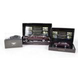 Three Minichamps Bentley model cars