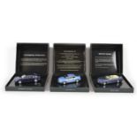 Three Minichamps 1:43 Scale Bentleys