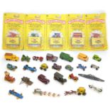 A collection of 29 miniature diecast vehicle models to include 5 boxed limited edition matchbox