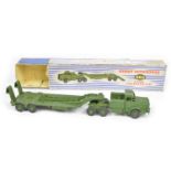 Dinky Supertoys Tank Transporter 660, boxed.