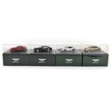 Four Minichamps 1:43 Scale Bentley Models