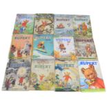 Rupert Bear Annuals from the 1940's and 50's