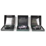 Three Minichamps 1:43 Scale Bentleys