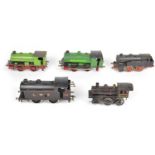 Five O Gauge Clockwork Locomotives