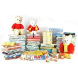 Large Collection of Rupert Bear Books and Memorabilia