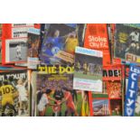 Approximately 300 mixed football programmes from between 1970-2000