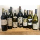 12 Bottles mixed Lot including 1 magnum assorted good Drinking Wine
