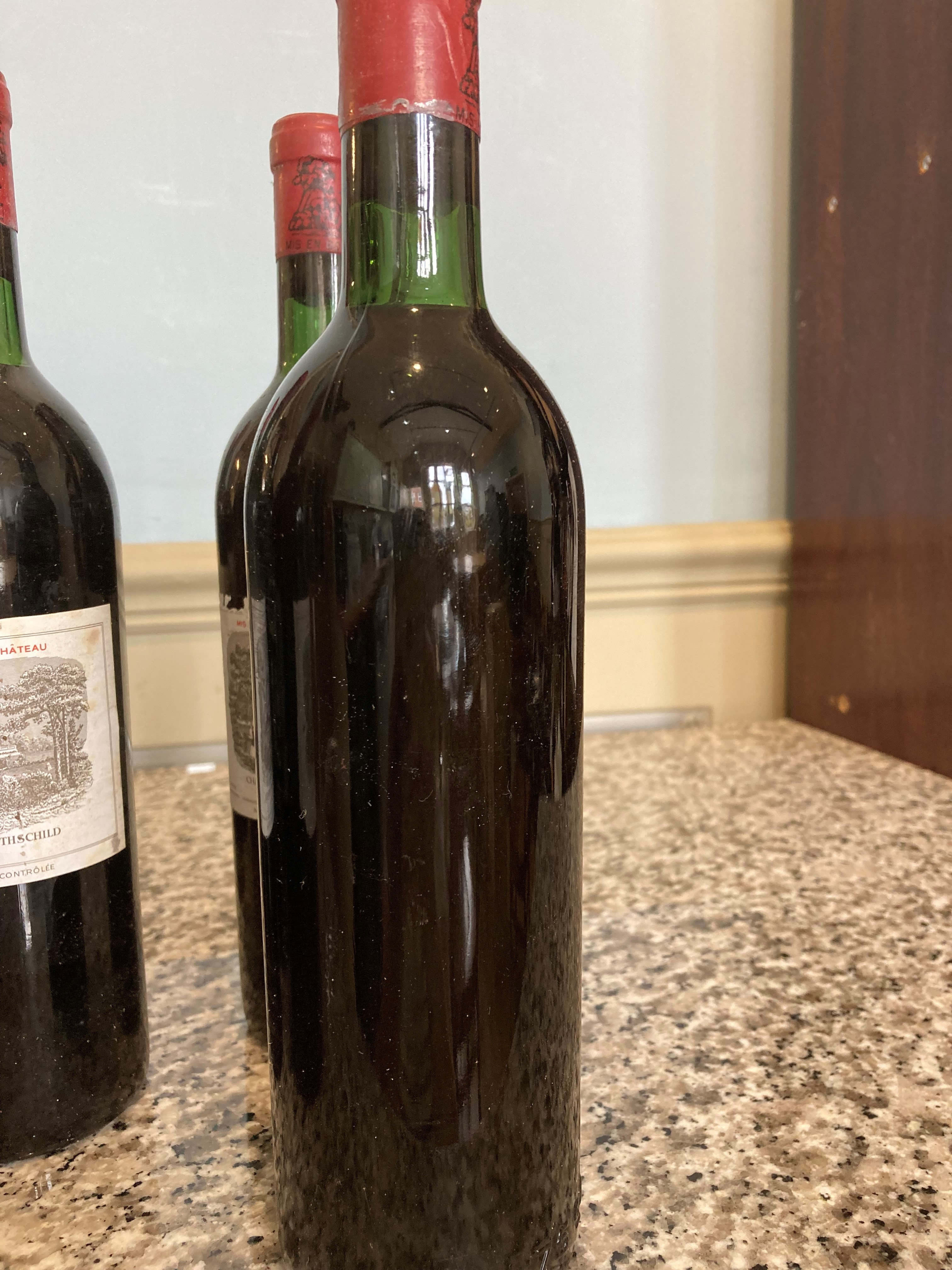 12 Bottles Chateau Lafite Rothschild Premier Grand Cru Classe Pauillac 1965 - Image 7 of 16