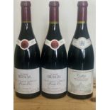 3 bottles mixed lot fine mature classic red burgundy from Domaine Bertagna