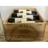 12 bottles Reserve De La Comtesse Pauillac 1997