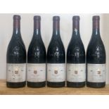 5 Bottles Chateauneuf du Pape Reserve Domaine Roger Sabon 2001