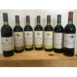 7 Bottles Mixed Lot Fine and Mature Claret, including Grand Cru Classse