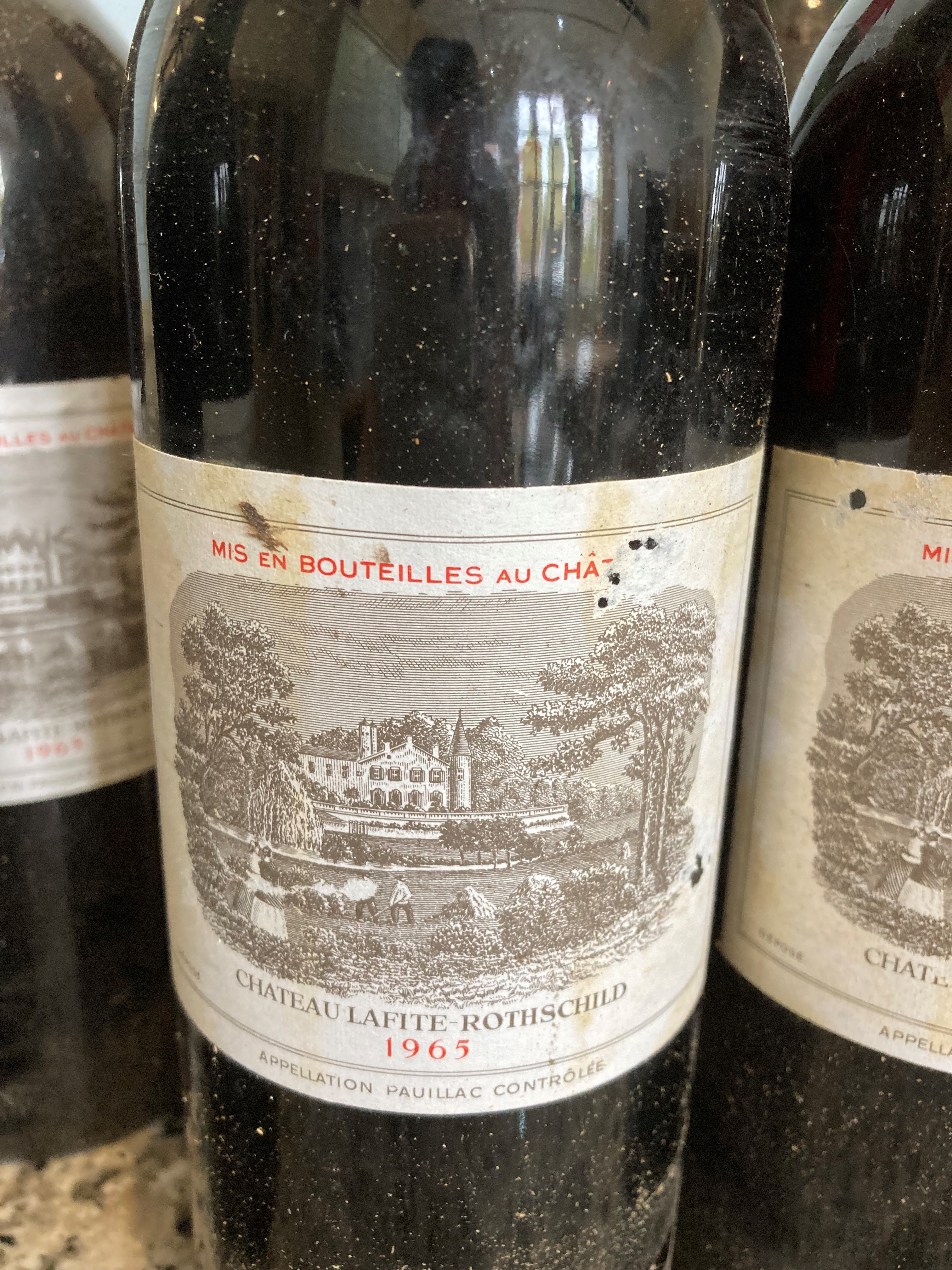 12 Bottles Chateau Lafite Rothschild Premier Grand Cru Classe Pauillac 1965 - Image 16 of 16