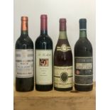 4 Bottles Mixed Lot Good 'International Wines'