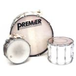 Three drums,